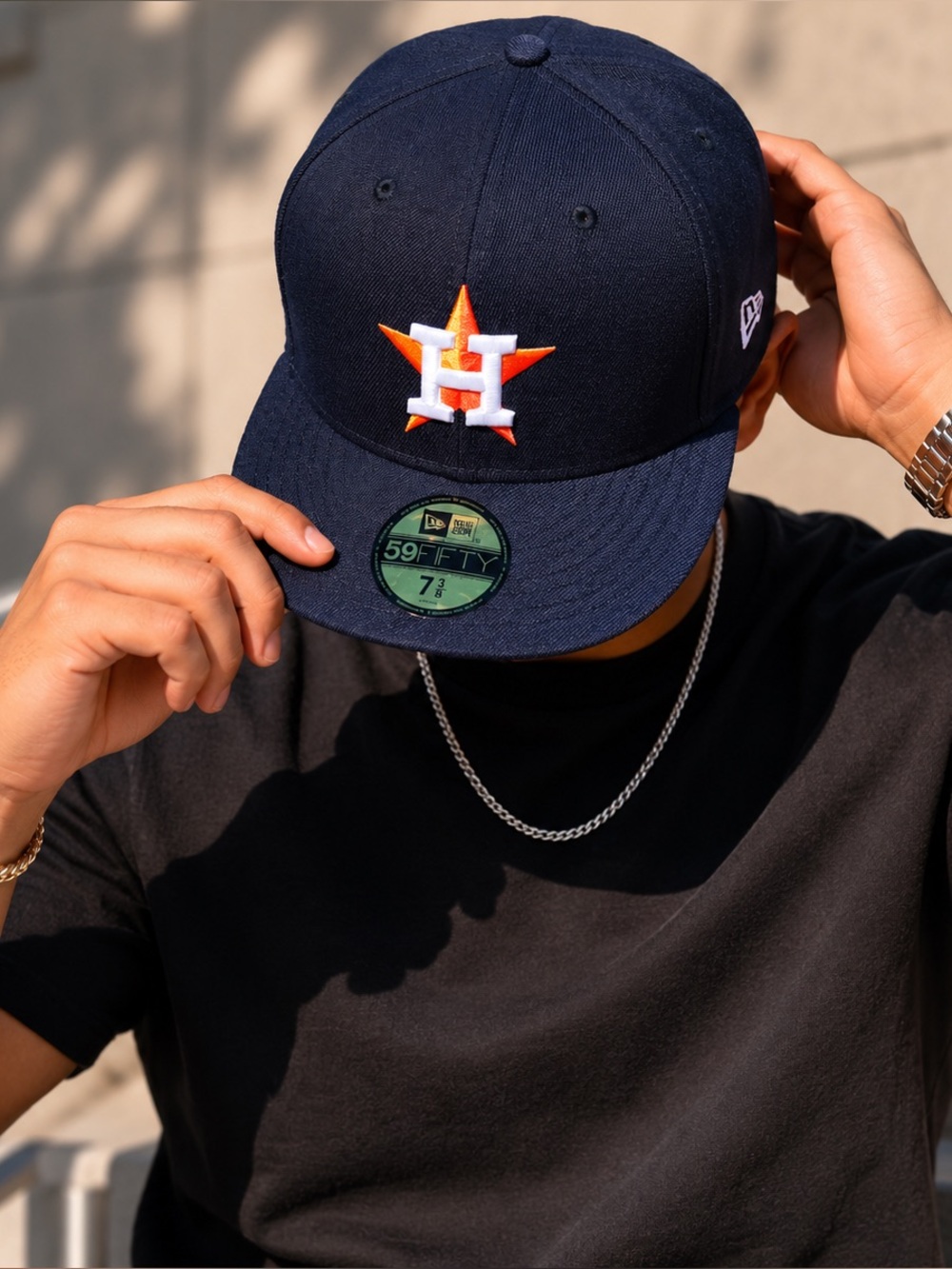 Houston Astros New Era Home Authentic Collection On Field 59FIFTY cap